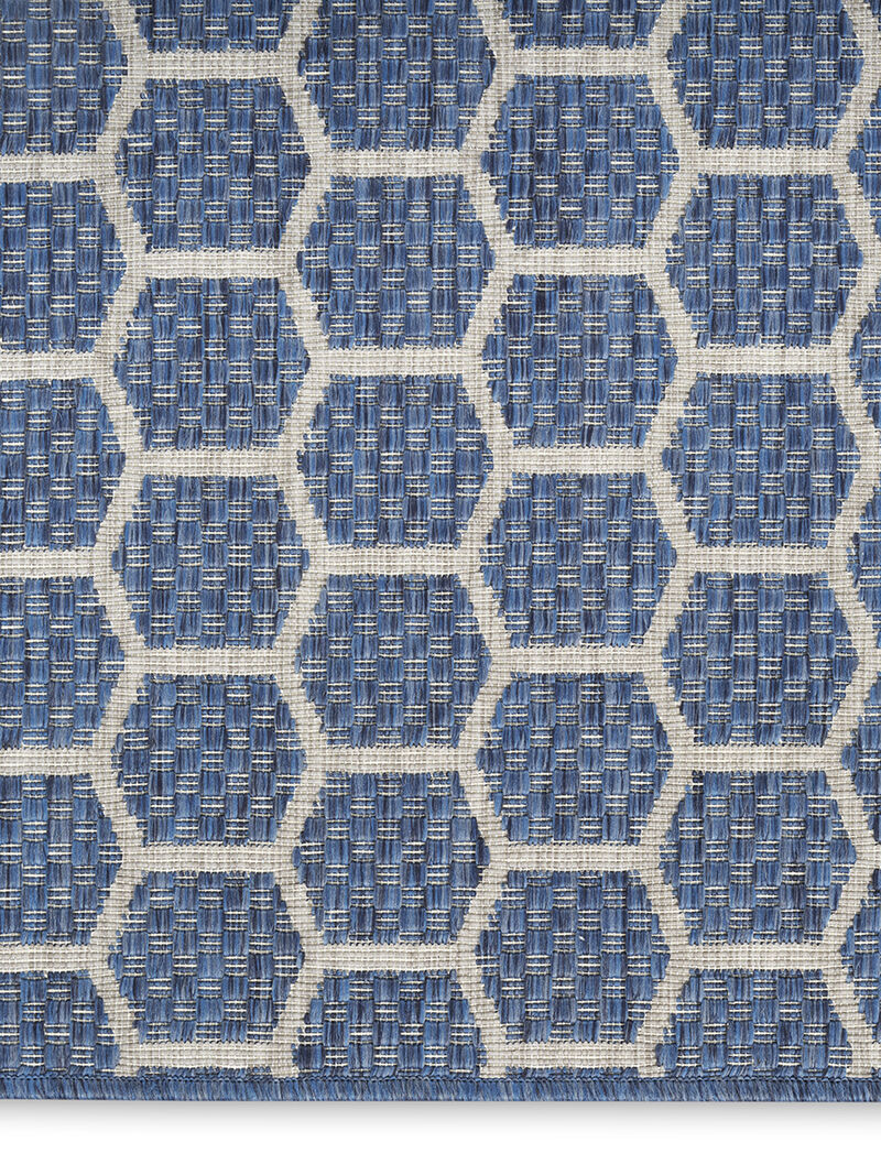 Twist Reversible TWS01 Blue 2'2" x 8' Rug