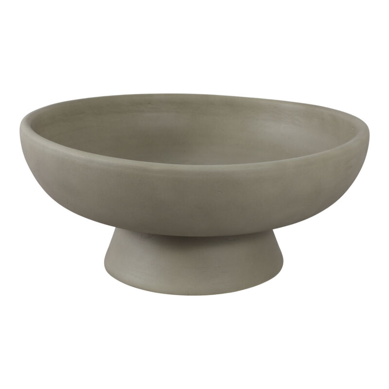 Terracotta Bowl On Pedestal image number 3