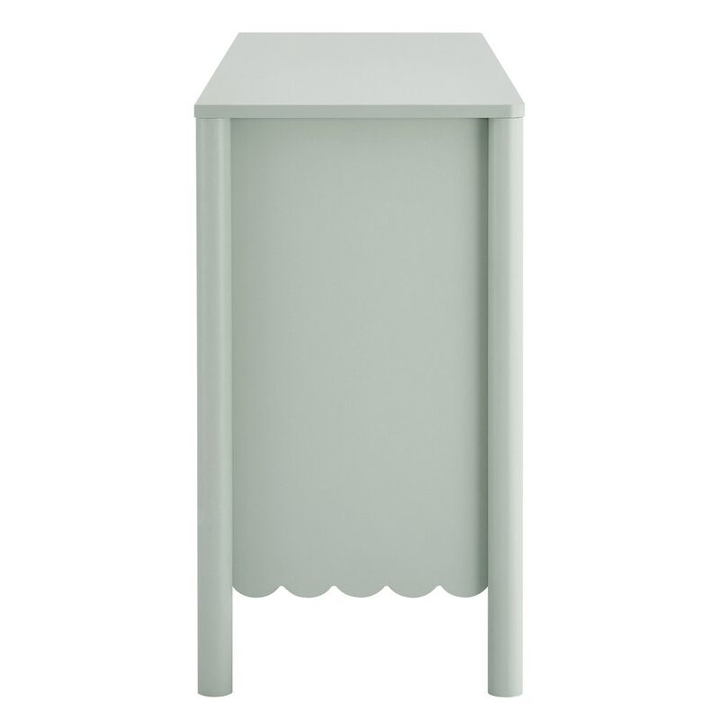 Emmeline Scalloped 6-Drawer Dresser image number 3