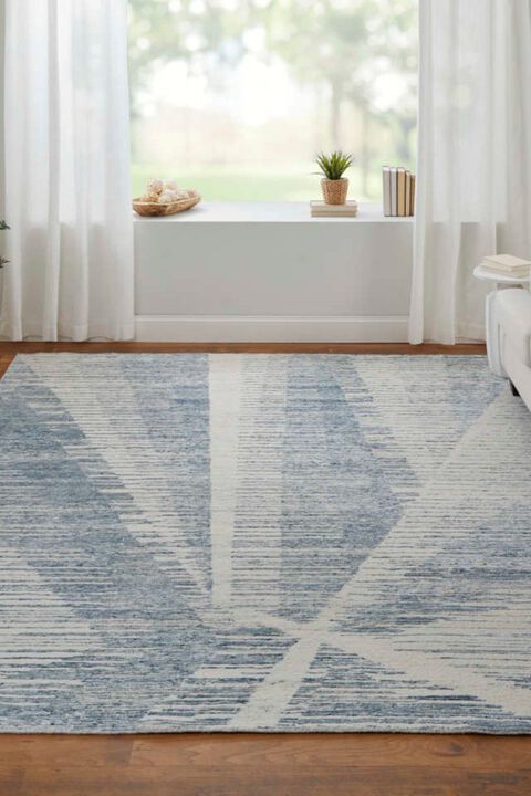 Brighton 69CHF Blue/Ivory 9'6" x 13'6" Rug