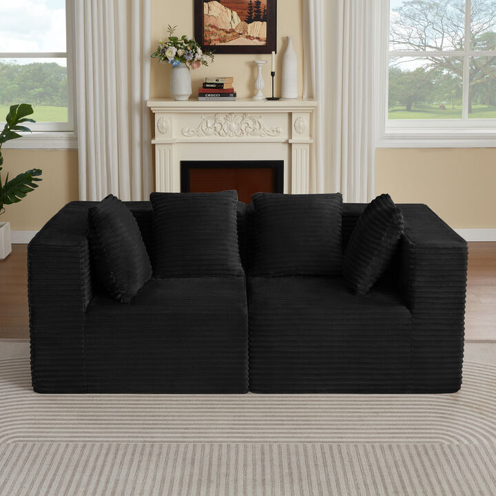 Bacras Boneless loveseat