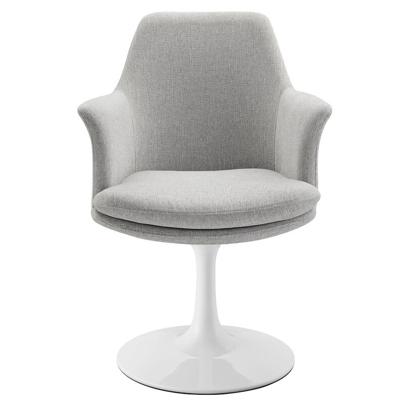 Lippa Swivel Dining Upholstered Armchair image number 5