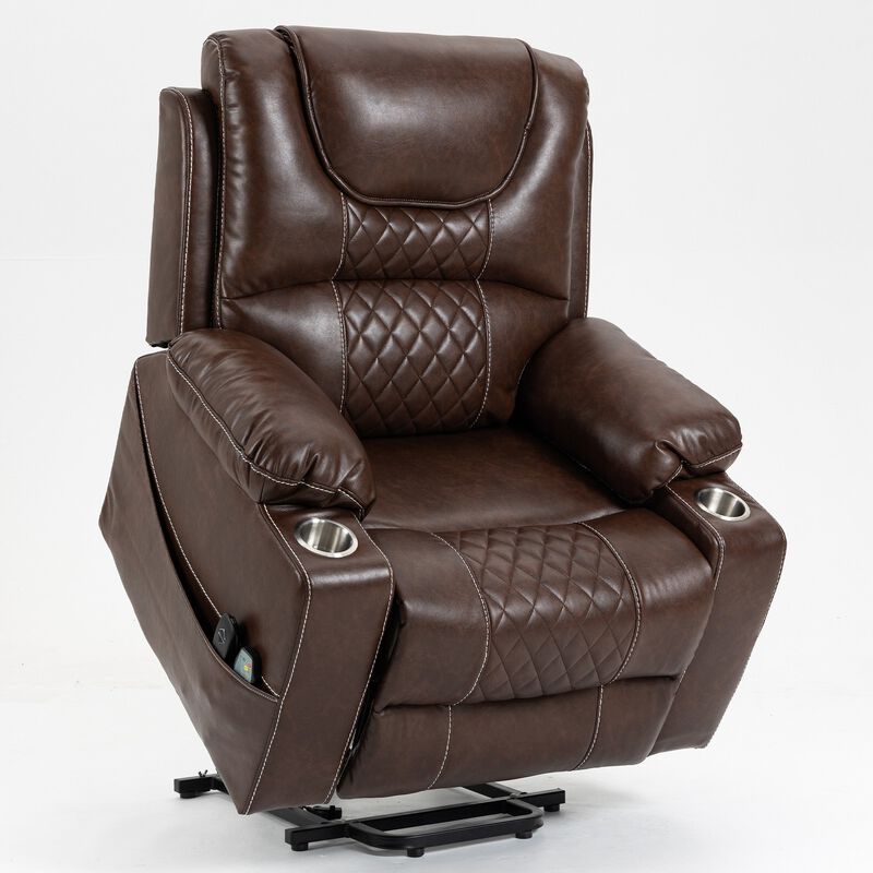 Clihome Lounge chair lift chair relax sofa chair sitting room furniture sitting room power supply electric lounge chair image number 0