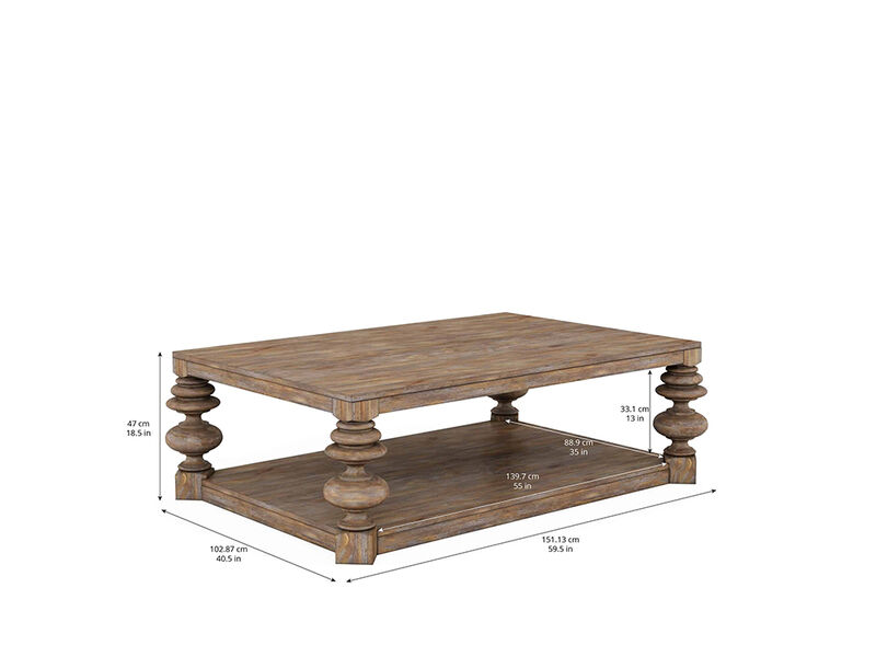 Architrave Cocktail Table