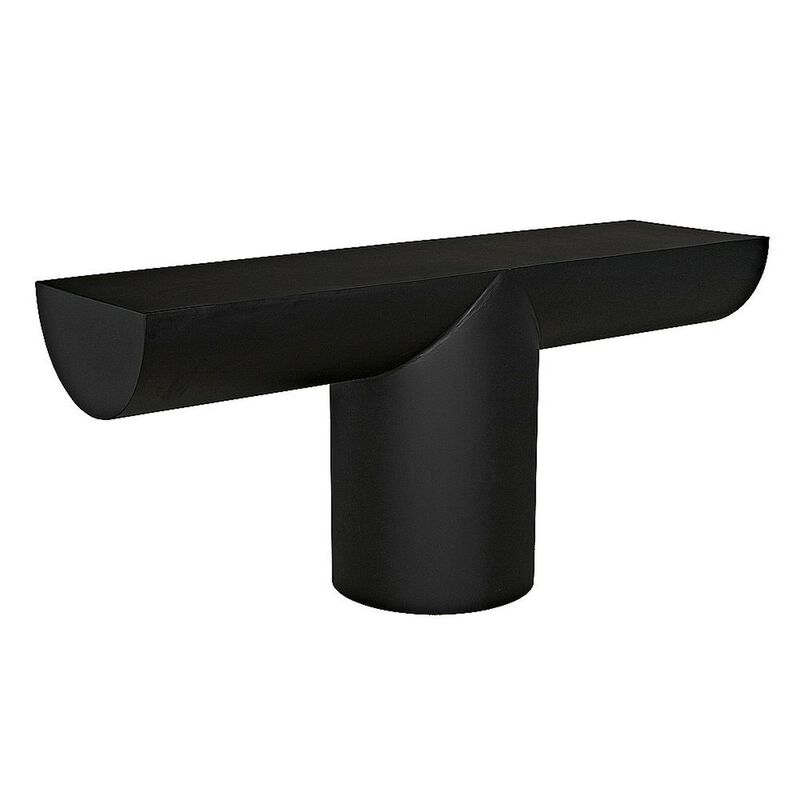 T Console, Black Steel