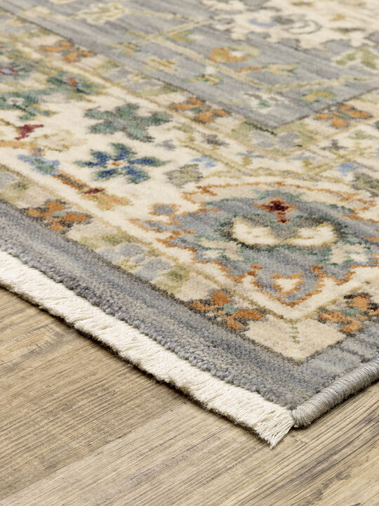 Lucca 2' x 6' Blue Rug