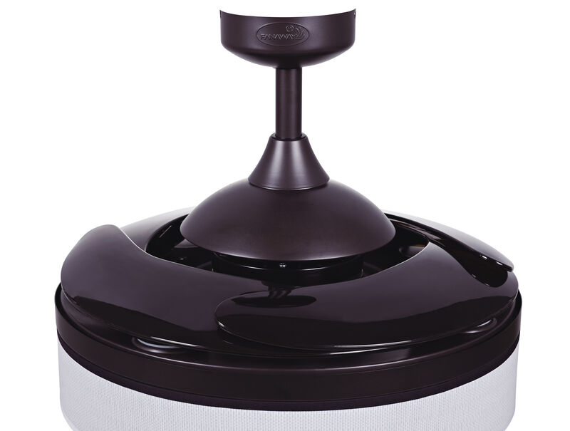 Fanaway Fraser 48" Retractable Blade Ceiling Fan with Light and Remote, Modern Fandelier Ceiling Fan, Patented Design Technology, Stronger Thicker Blades image number 5