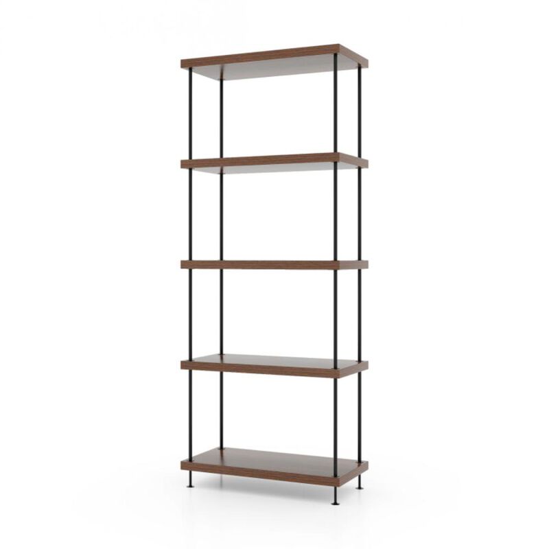 Hivvago 2/3/4/5-Tier Multipurpose Display Rack with Metal Frame