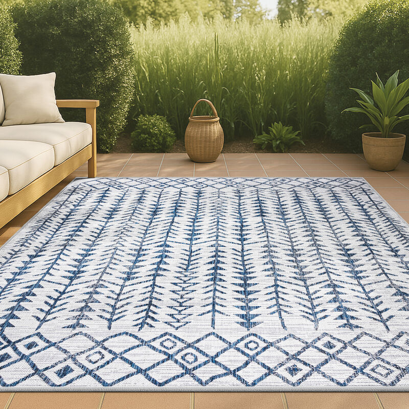 Tokay Bohemian Geometric Indoor/Outdoor Area Rug