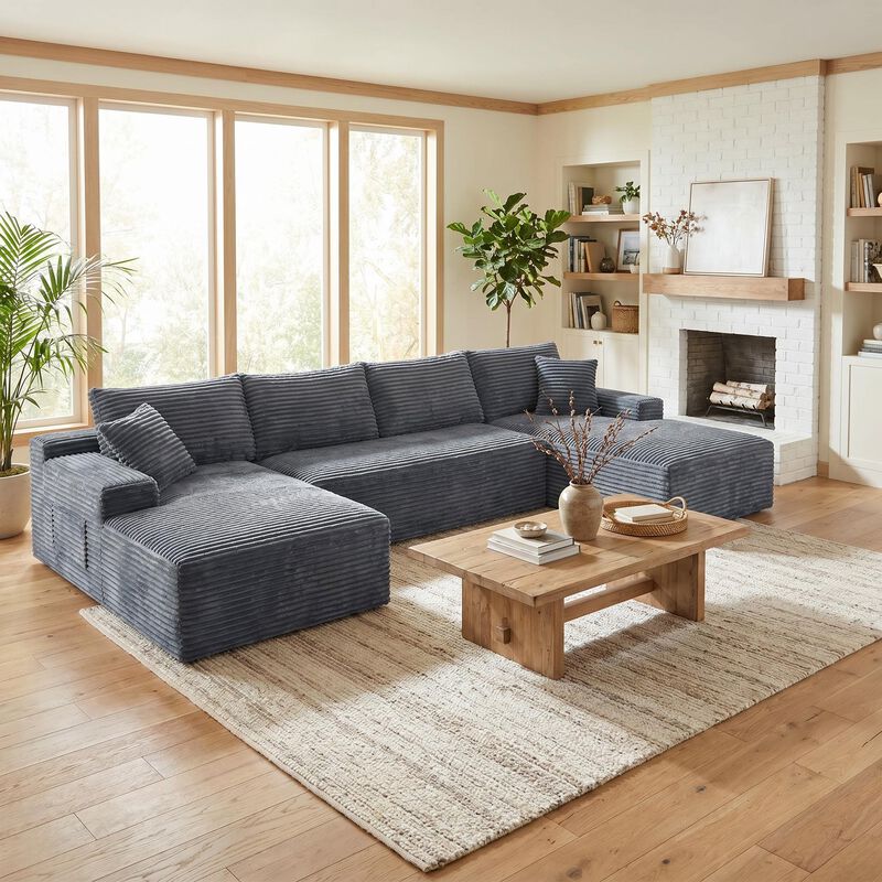 Mosna U-Shaped Sectional Sofa image number 2