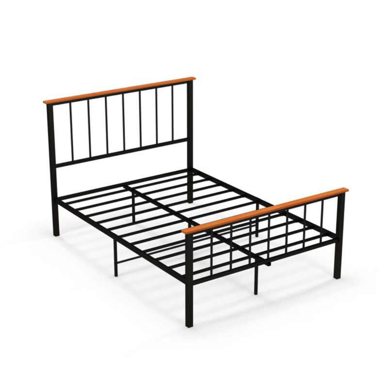 Hivvago Bed Frame with Headboard and Footboard