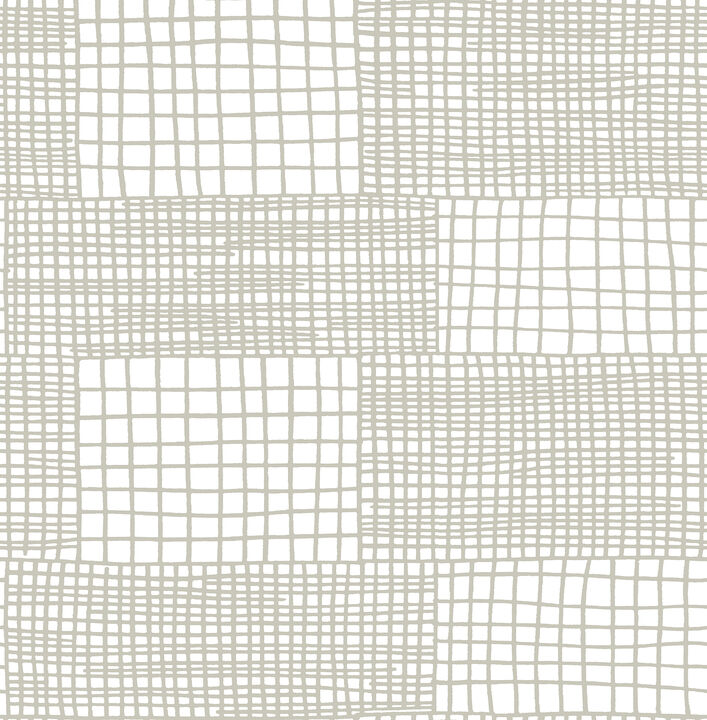 Maxwell Grey Geometric Wallpaper