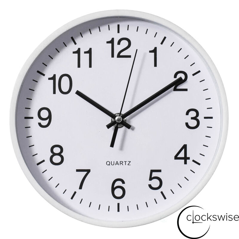 Clockswise Blue 10-In Analog Clock