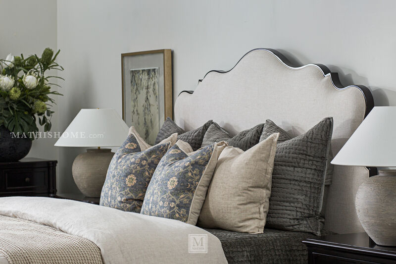 Charleston Upholstered Bed image number 3