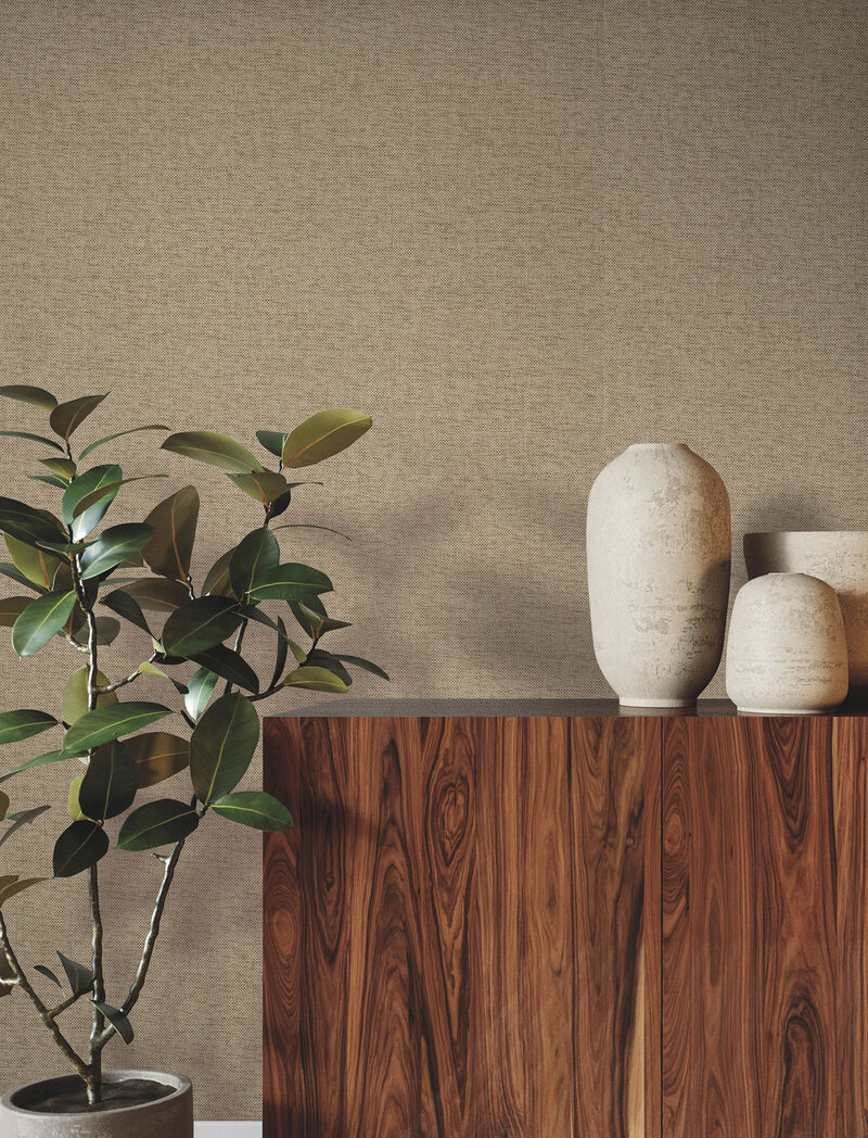 Check Paperweave Brindle Wallpaper (Set of 2) image number 1