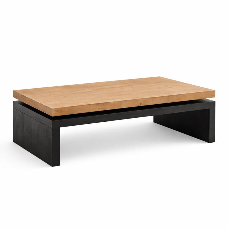 GOODSILO Modern Floating Top Coffee Table image number 0