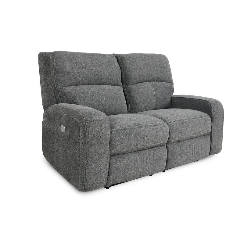Parker Living Polaris - Bizmark Grey Power Reclining Loveseat