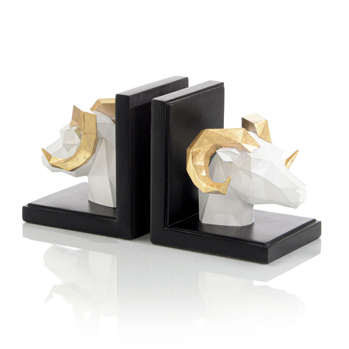 Aries Bookends (Set of Two)