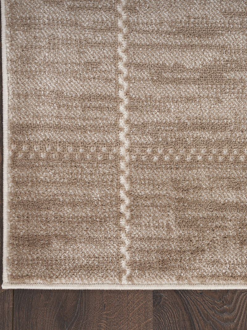 Serenity Home SRH05 Mocha/Ivory 9' x 12' Rug