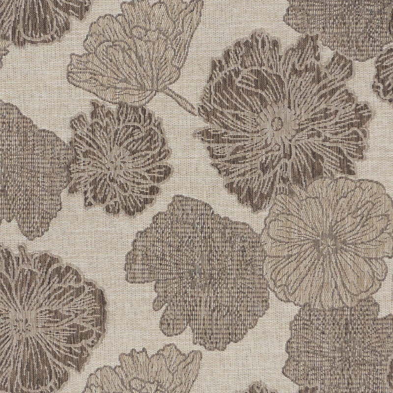 HomeRoots Floral Indoor Outdoor Area Rug image number 3
