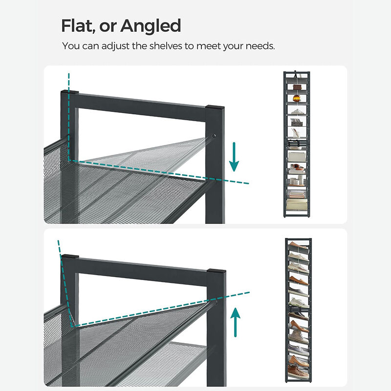 Shoe Rack and Organizer - Versatile Storage Solutions for Entryway and Closet