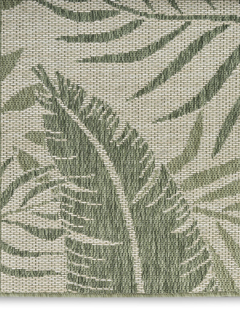 Garden Oasis GOA02 Ivory/Green 9' x 12' Rug