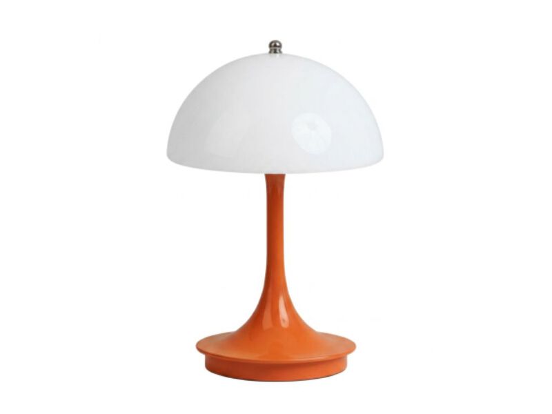 Mushroom Table Lamp with Touch Control USB Rechargeable 3 Color LED Night Light image number 0