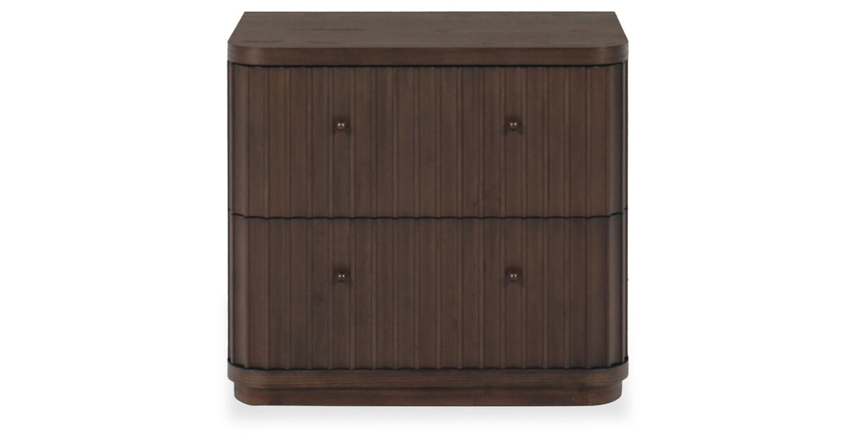 Penny Fluted Nightstand