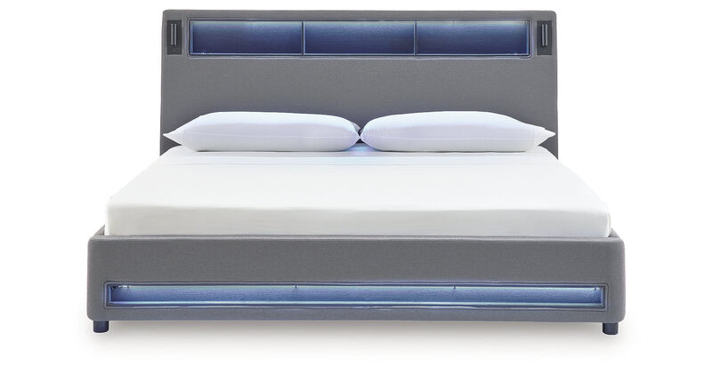 Cayberry California King Upholstered Bed image number 2