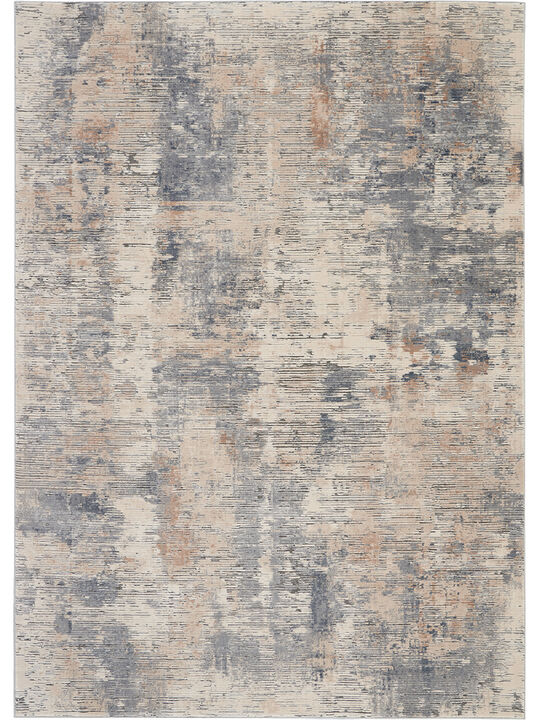 Rustic Textures RUS05 Beige/Gray 9'3" x 12'9" Rug