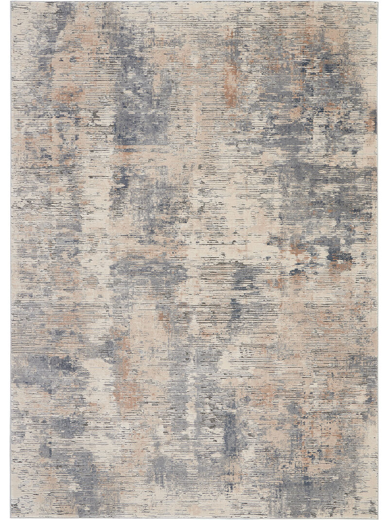Rustic Textures RUS05 Beige/Gray 9'3" x 12'9" Rug image number 0