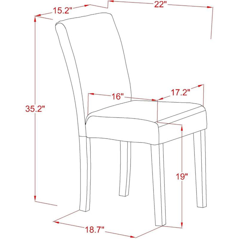Dining Room Set Linen White