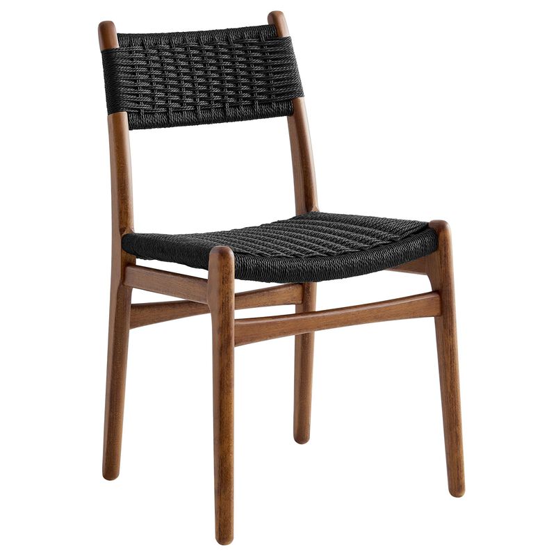 Wynn Rope and Wood Dining Side Chairs Set of 2 image number 3