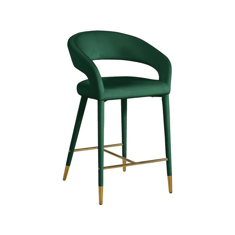 Meridian Furniture Destiny Velvet Stool