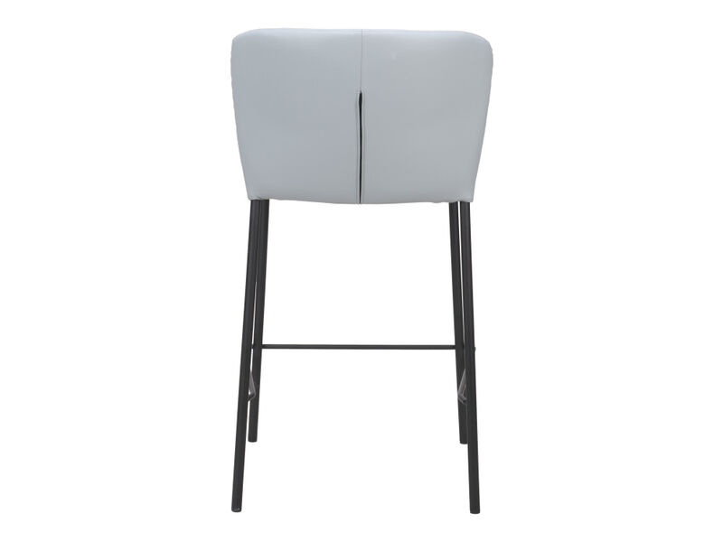Linz Counter Stool (Set of 2) Gray