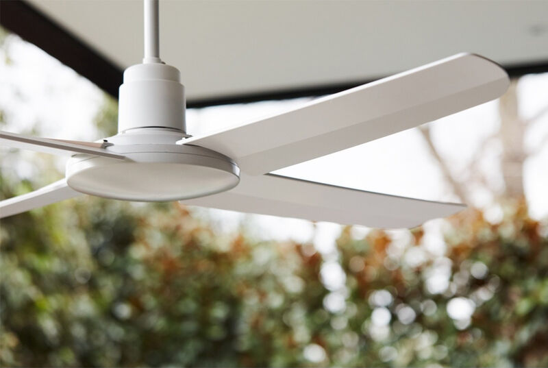 Lucci Air Nautilus 52" Wet Rated Outdoor Ceiling Fan with Remote Control, Modern Patio Ceiling Fan image number 8