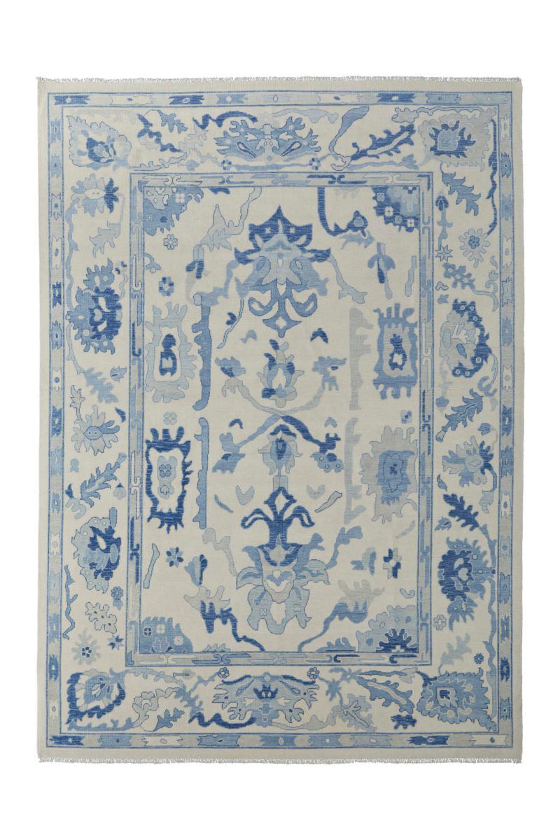 Karina 69G7F Ivory/Blue 8'6" x 11'6" Rug image number 0