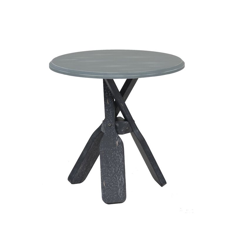 Linon Omar Side Table Grey image number 6