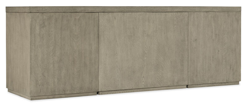 Linville Falls 84" Credenza with Two Files and Open Desk Cabinet