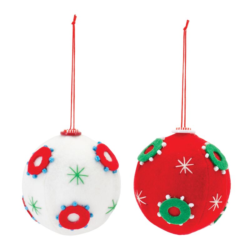 Ball Christmas Ornament for Holiday Tree Decoration (Set of 12)