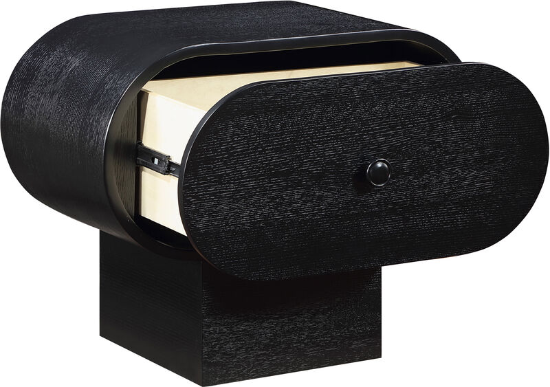 Meridian Furniture Harlow Black Night Stand