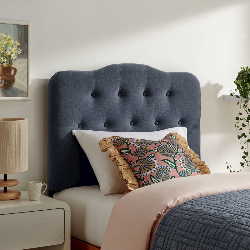 Annabel Premium Linen Blend Twin Headboard image number 6
