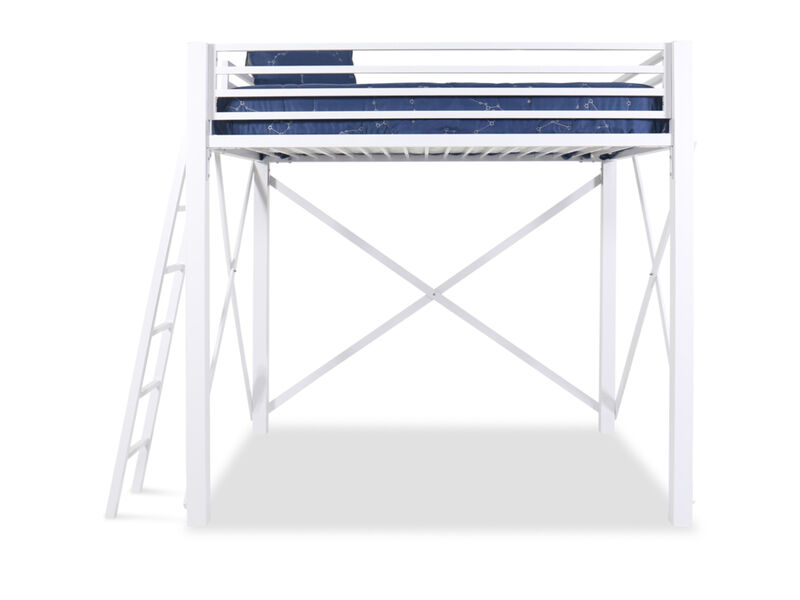 Talia Full Loft Bed with Ladder