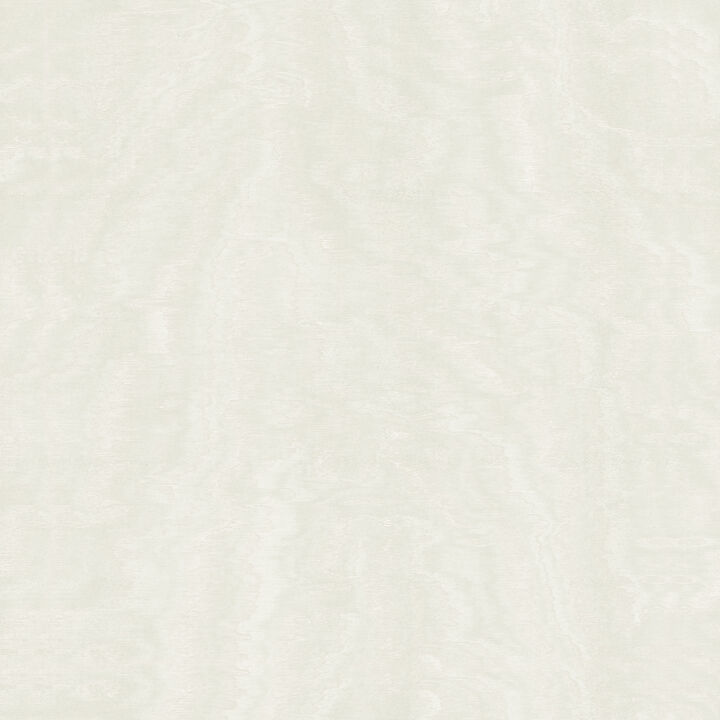 Shimmering Moire White Textured Wallpaper