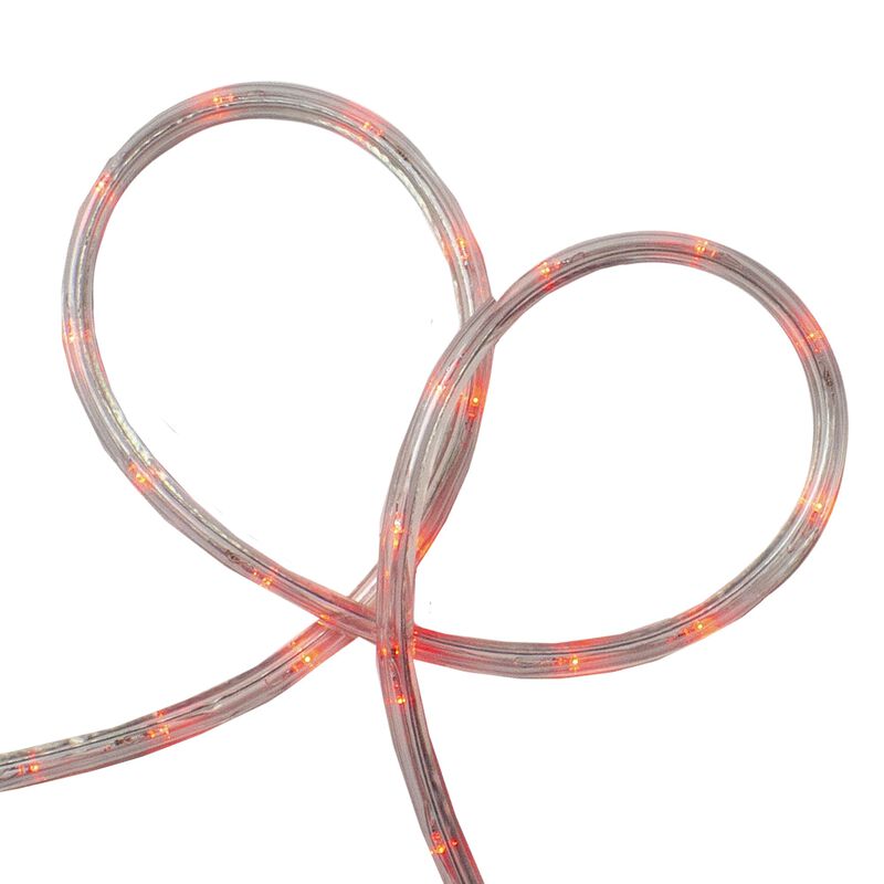 18' Red LED Christmas Rope Lights image number 2