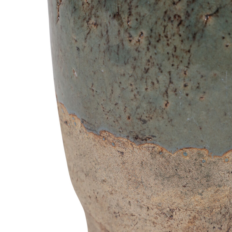 8x7" Traditional Vase, Green/brown image number 5