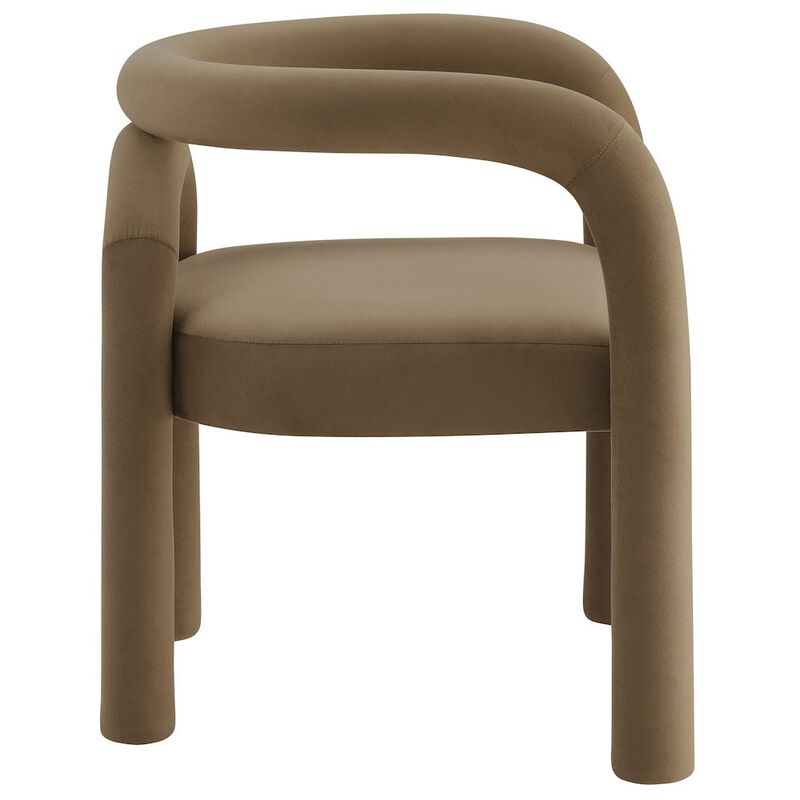 Astrid Performance Velvet Dining Chair image number 3