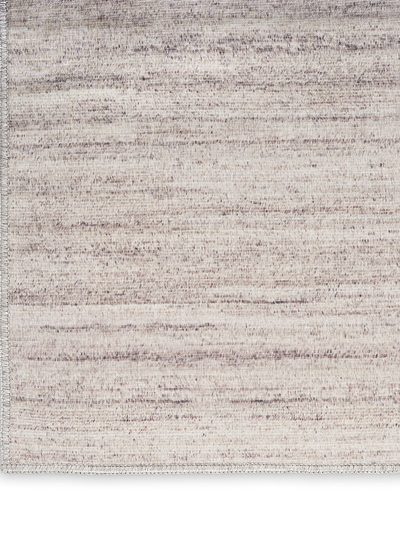Washable Essentials WAE01 Ivory/Mocha 2' x 6' Rug image number 4