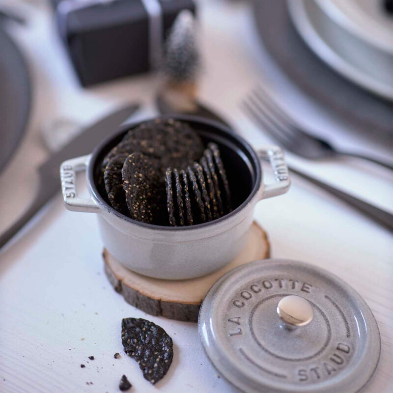 Staub Cast Iron 0.25-qt Mini Round Cocotte