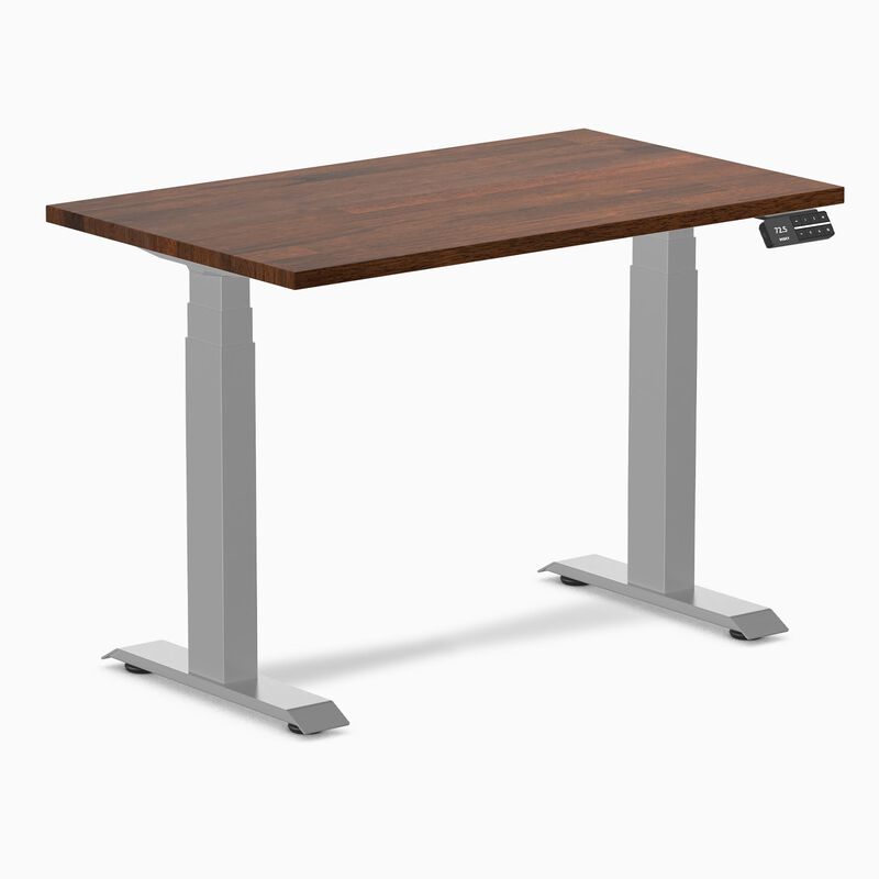 Desky Dual Mini Rubberwood Sit Stand Desk image number 0